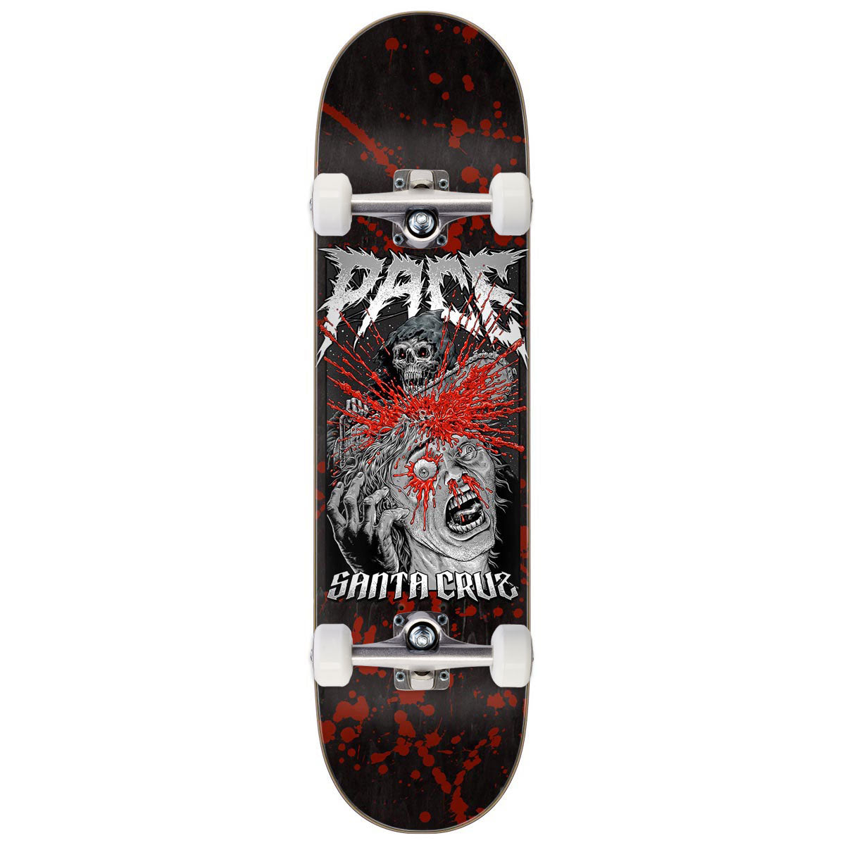 Santa Cruz Pace Chainsaw Pro Skateboard Complete - 8.25