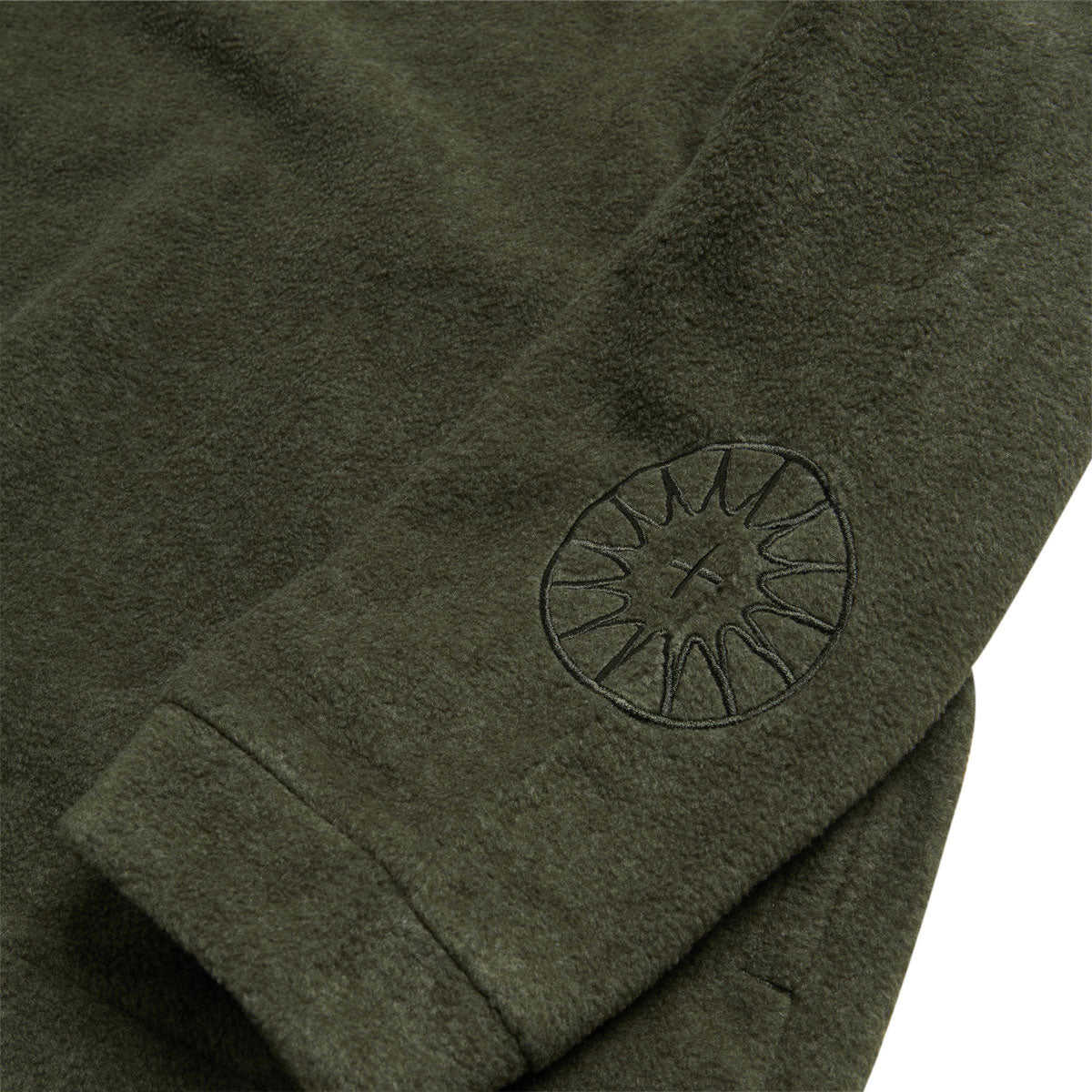 Roark Jt Polar Crew Sweatshirt - Dark Military image 4