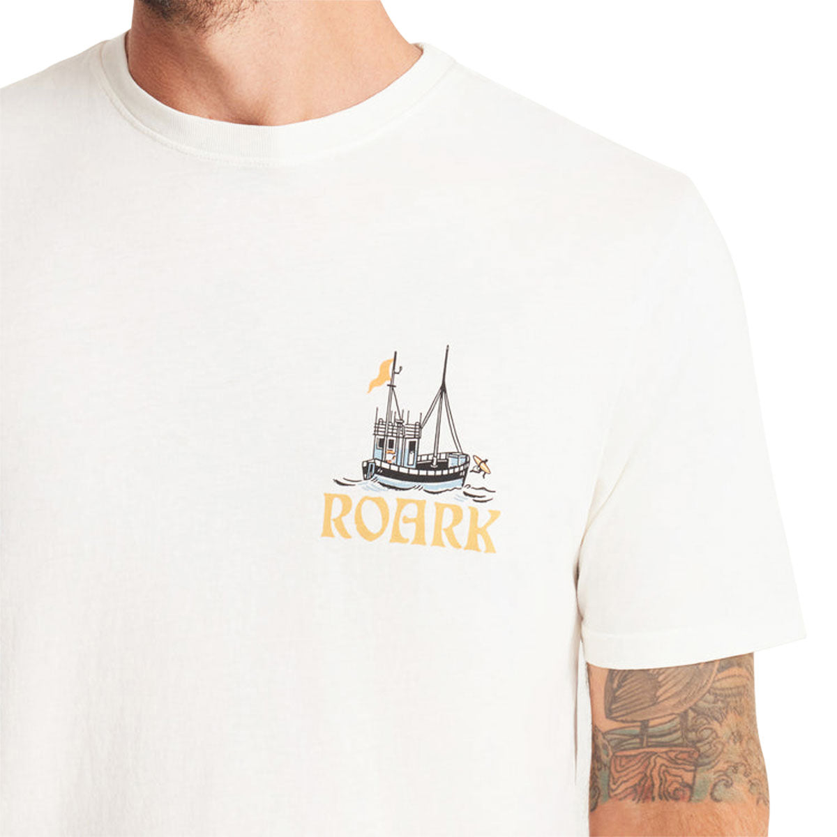 Roark Obsessed T-Shirt - Off White image 5