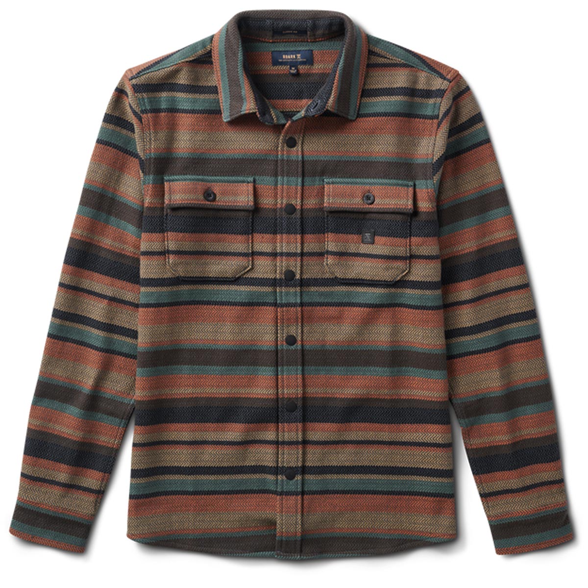 Roark Nordsman Cotton Flannel Shirt - Rust image 4