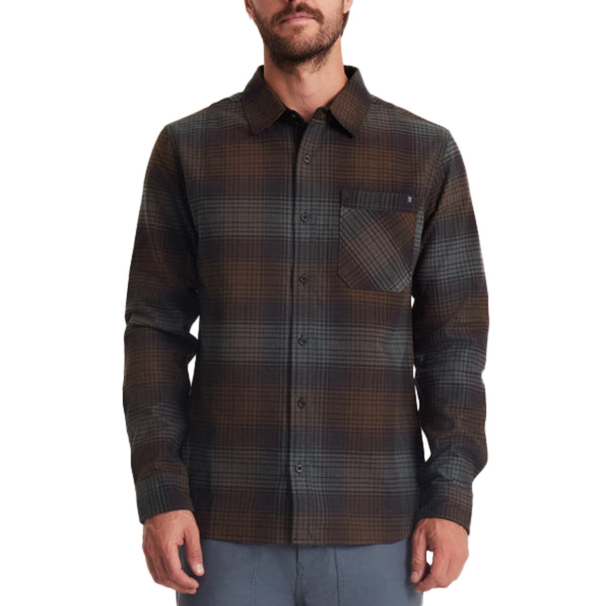 Roark Crossroads Flannel Shirt - Orion Plaid image 1