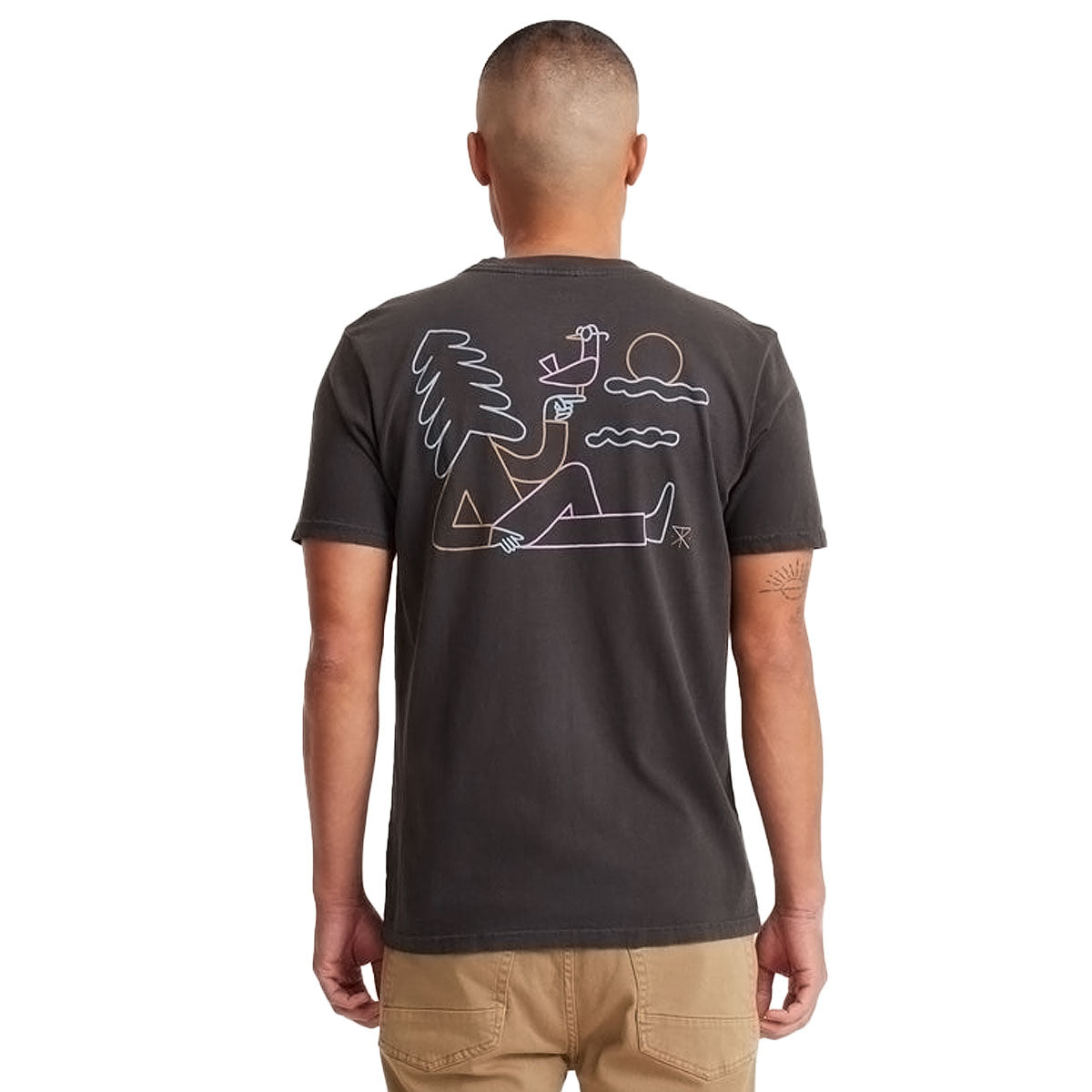 Roark Unhustle T-Shirt - Charcoal image 4