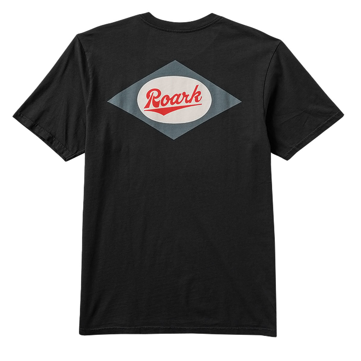 Roark Diamond Script Pocket T-Shirt - Black image 2