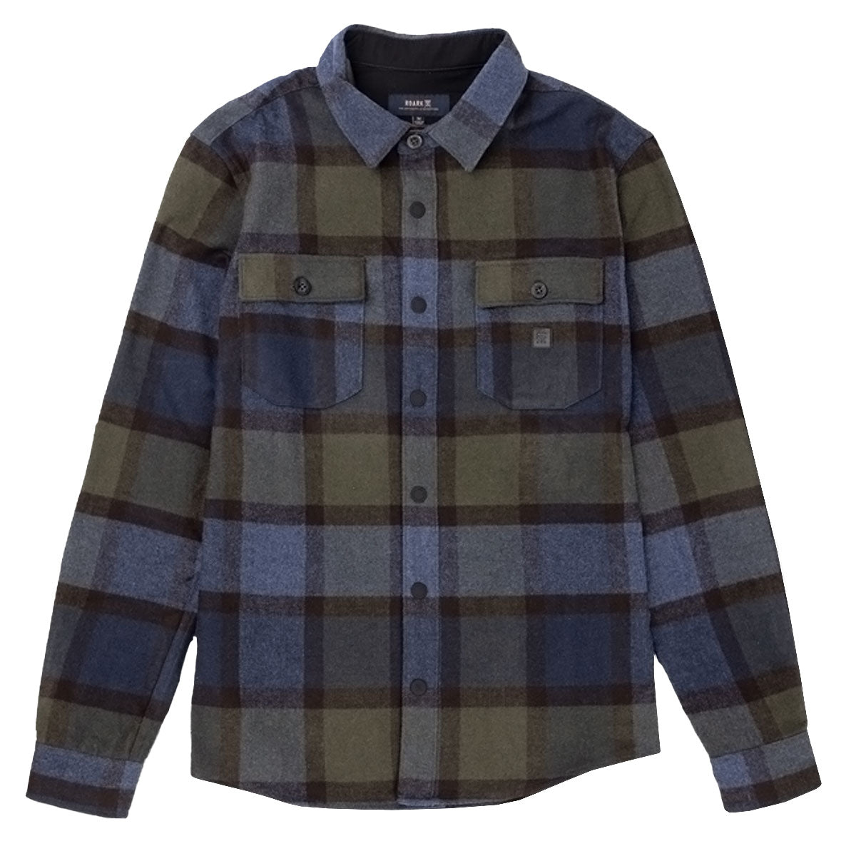 Roark Nordsman Long Sleeve Shirt - Navy Plaid image 5