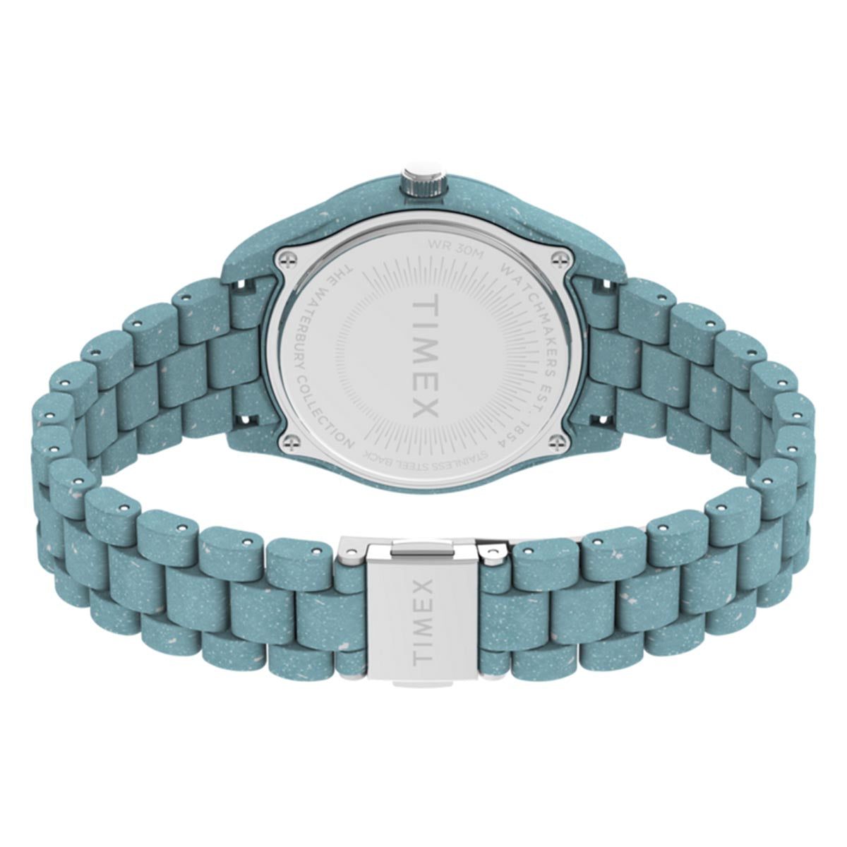 Timex x Peanuts Womens Waterbury Ocean Watch - Light Blue image 3