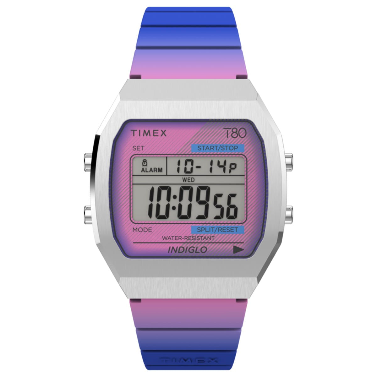 Timex T80 Steel 36mm Watch - Purple image 1