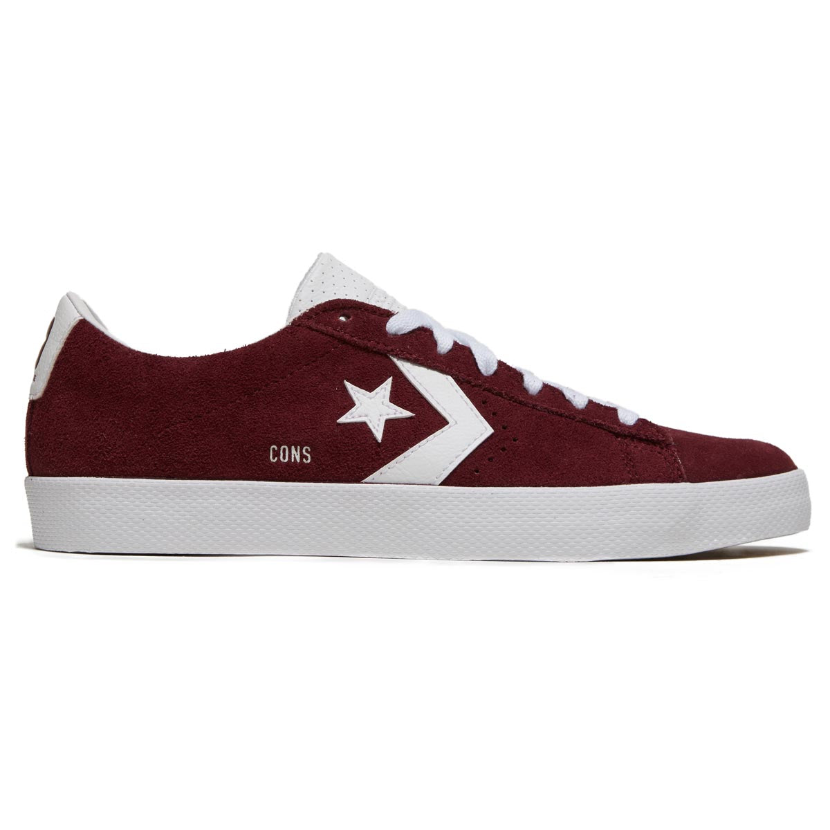 Converse Pl Vulc Pro Shoes - Deep Bordeaux/White/White image 1