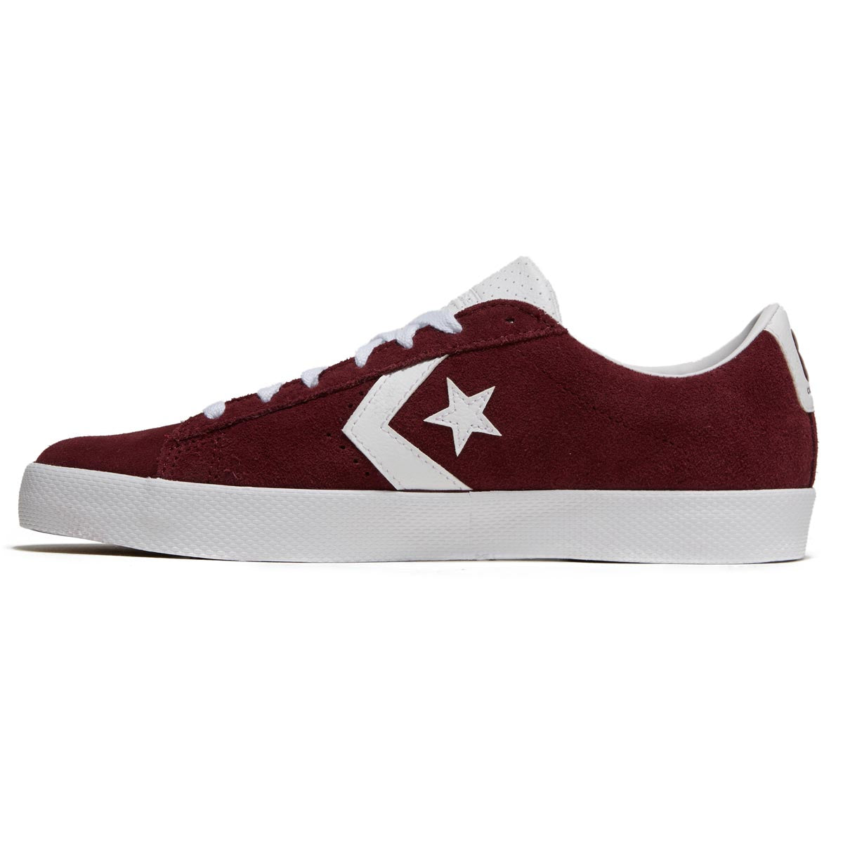 Converse Pl Vulc Pro Shoes - Deep Bordeaux/White/White image 2