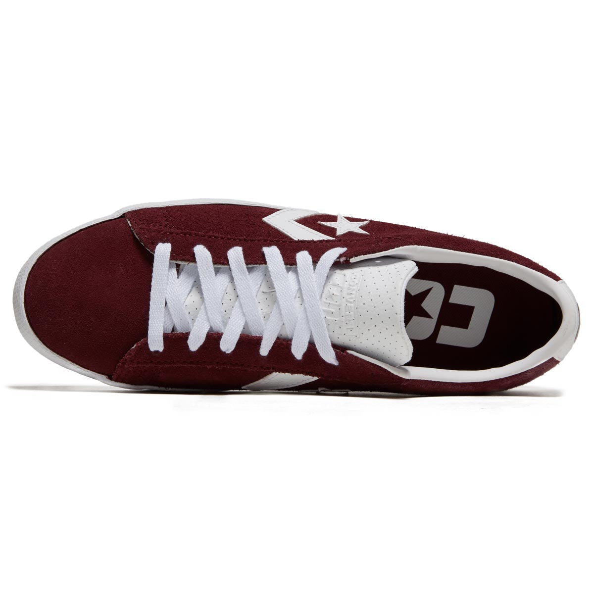 Converse Pl Vulc Pro Shoes - Deep Bordeaux/White/White image 3