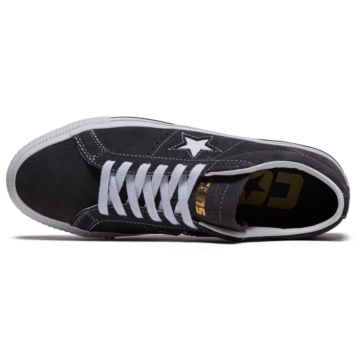 Converse One Star Pro Shoes - Dark Matter/White/Black image 3