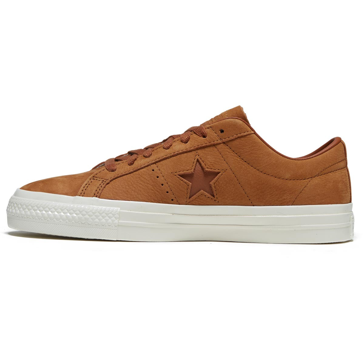 Converse One Star Pro Ox Shoes - Warm Tan/Egret/Warm Tan image 2