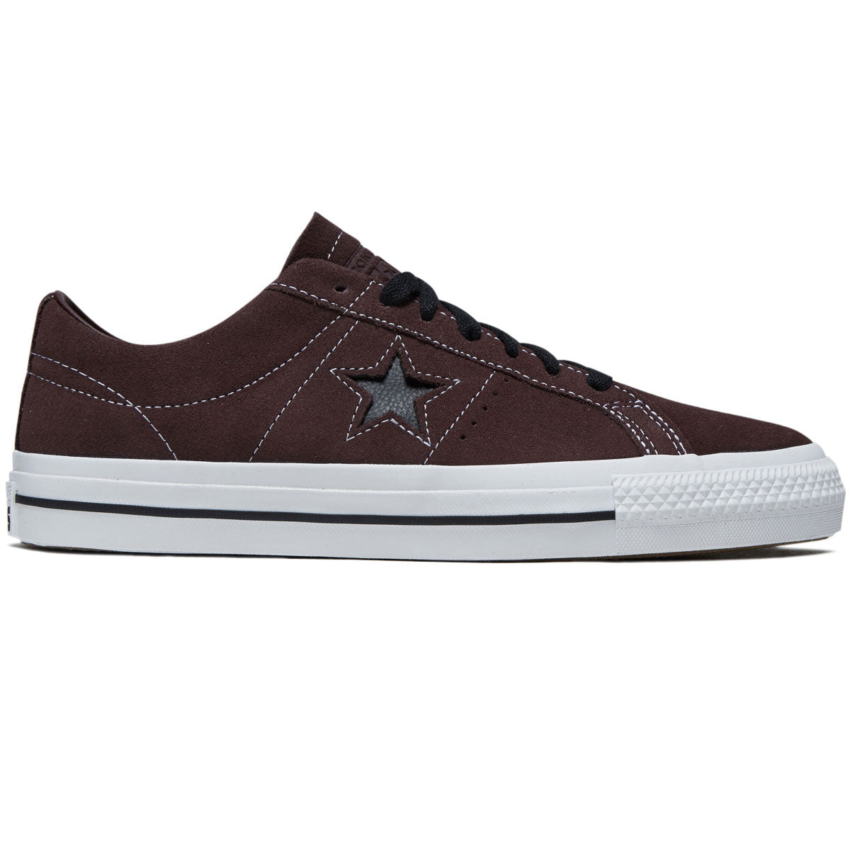 Converse One Star Pro Ox Shoes - Rugged Brown/Black/White image 1