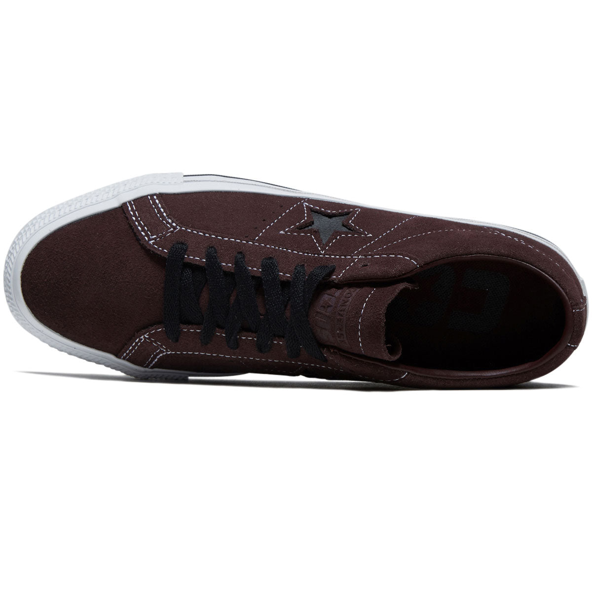 Converse One Star Pro Ox Shoes - Rugged Brown/Black/White image 3