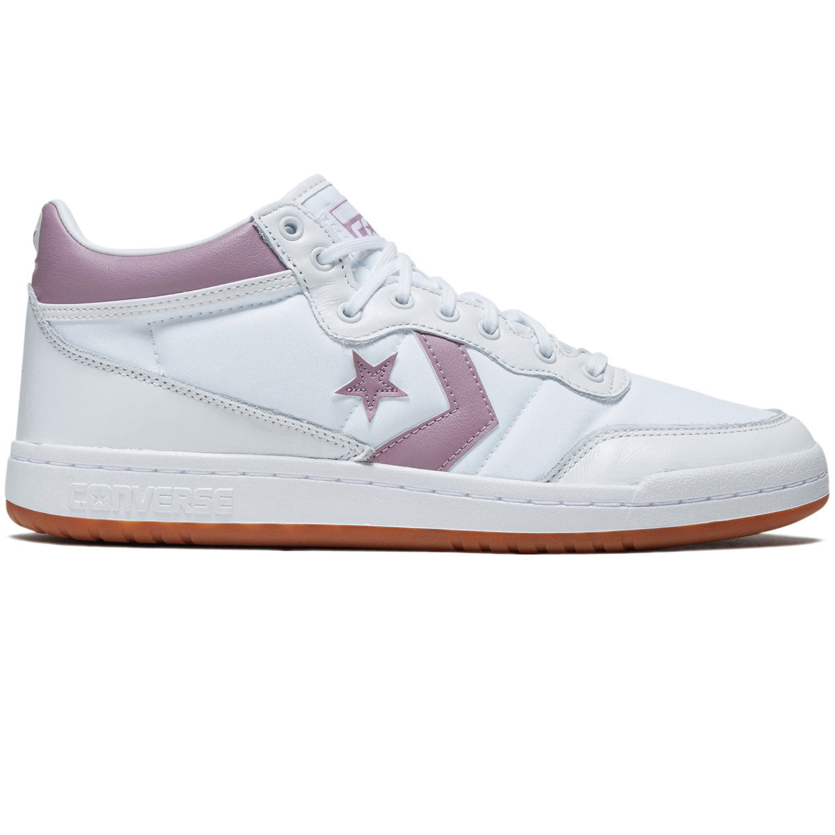 Converse Fastbreak Pro Mid Shoes - White/Orchid Dust/White image 1