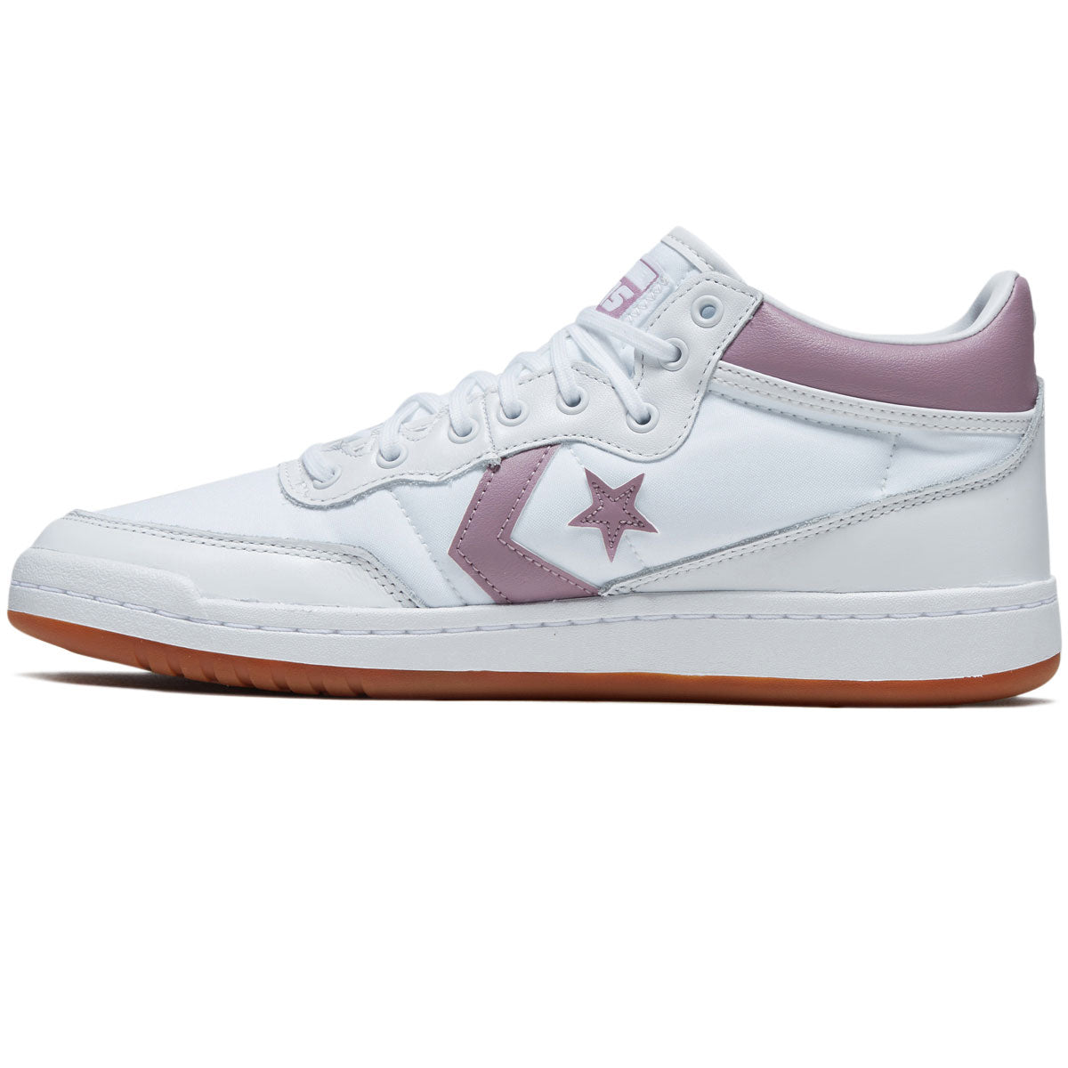 Converse Fastbreak Pro Mid Shoes - White/Orchid Dust/White image 2