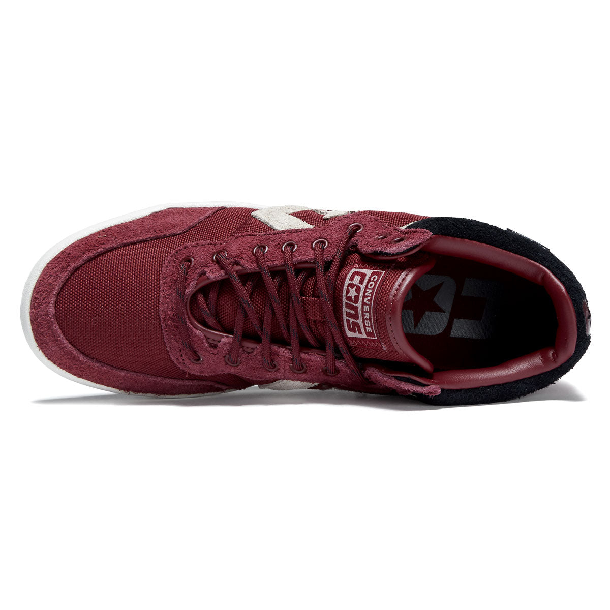 Converse Fastbreak Pro Mid Shoes - Deep Bordeaux/Papyrus/Egret image 3