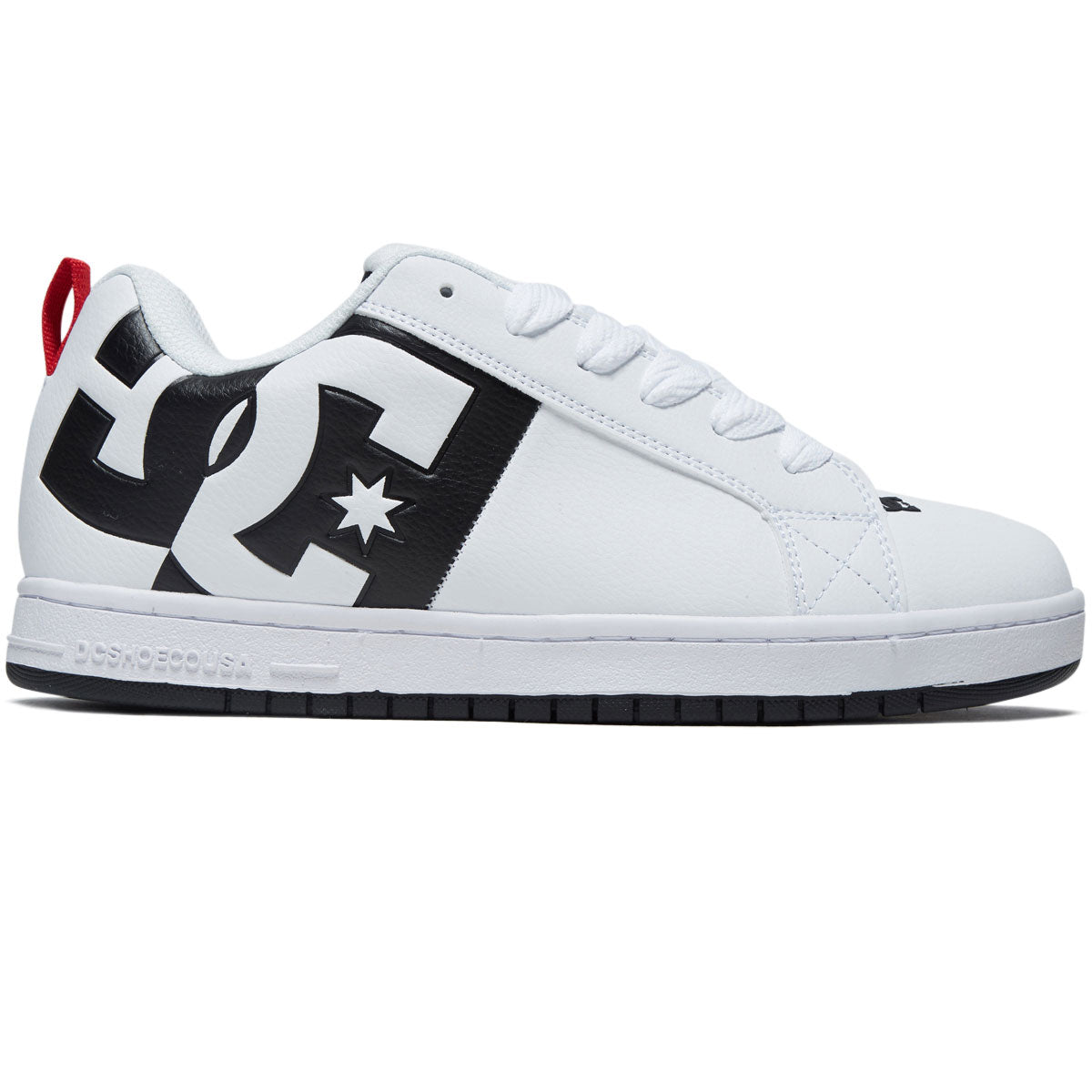 DC Court Graffik SQ Shoes - White/Black/Black image 1