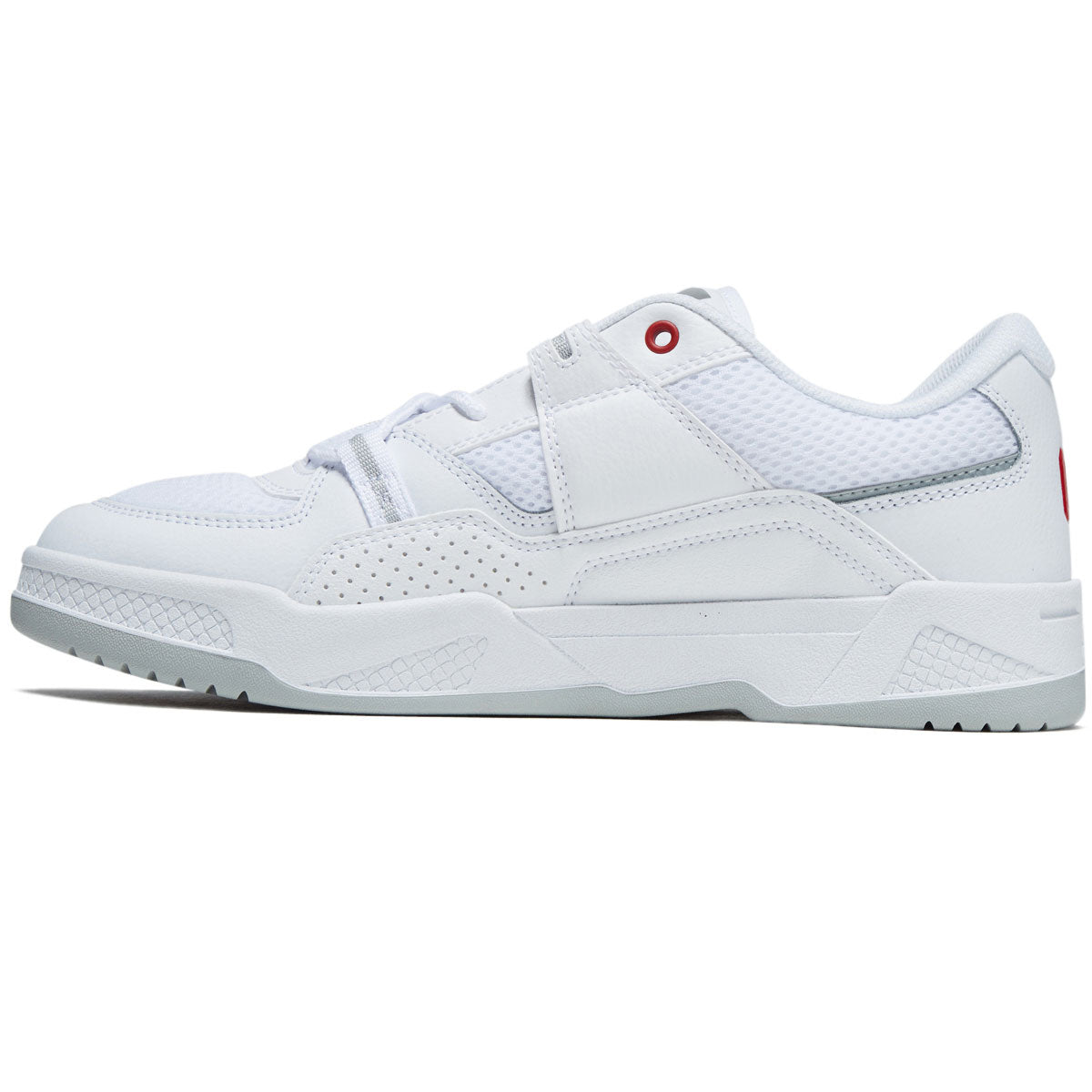 DC Construct Shoes - White/Red/Grey image 2