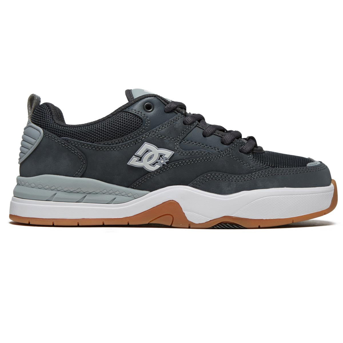 DC Ascend Shoes - Dark Grey/White image 1