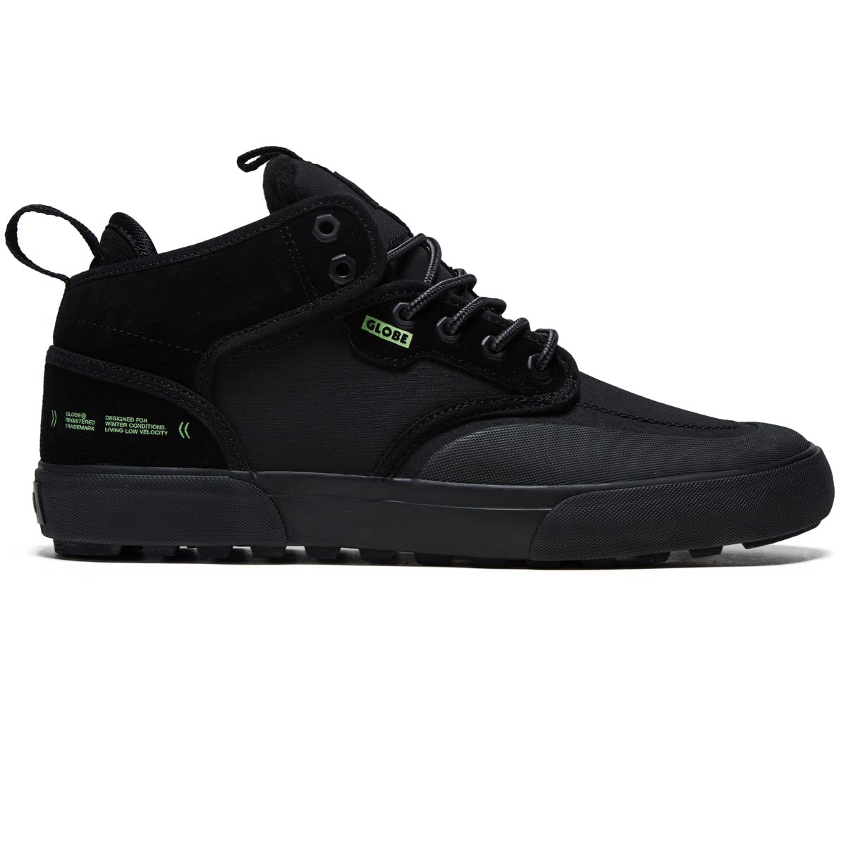 Globe Motley Mid Shoes - Black/Lime/Summit image 1