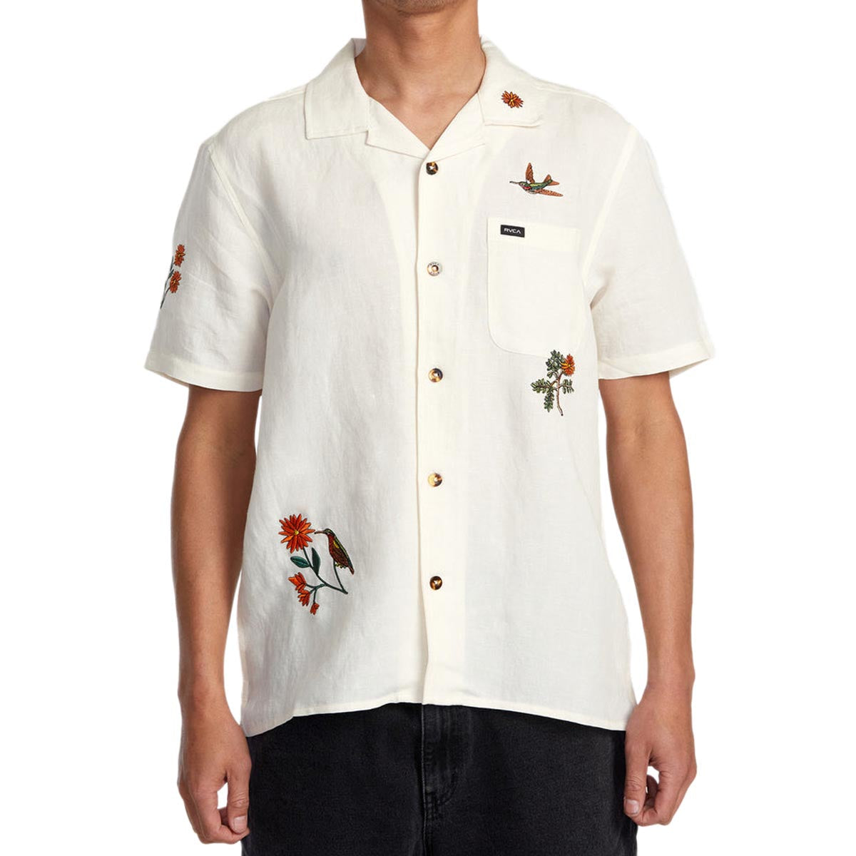 RVCA Nectar Shirt - Natural image 1