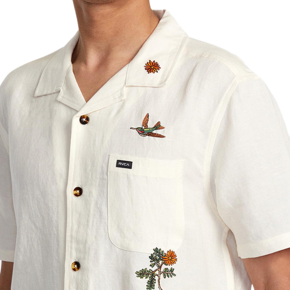 RVCA Nectar Shirt - Natural image 3