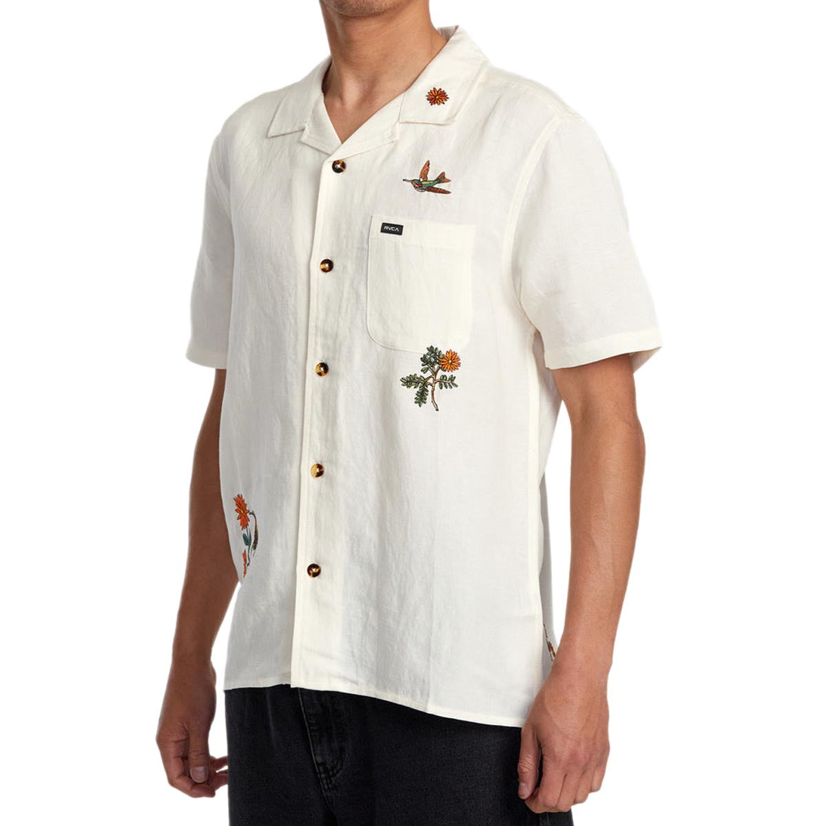 RVCA Nectar Shirt - Natural image 4