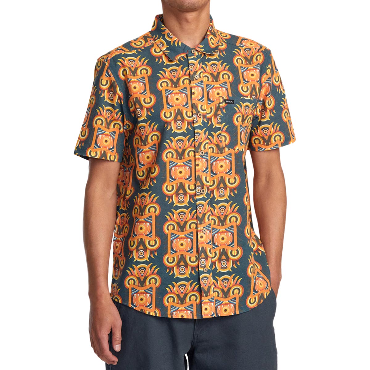 RVCA Redondo Shirt - Duck Blue image 1