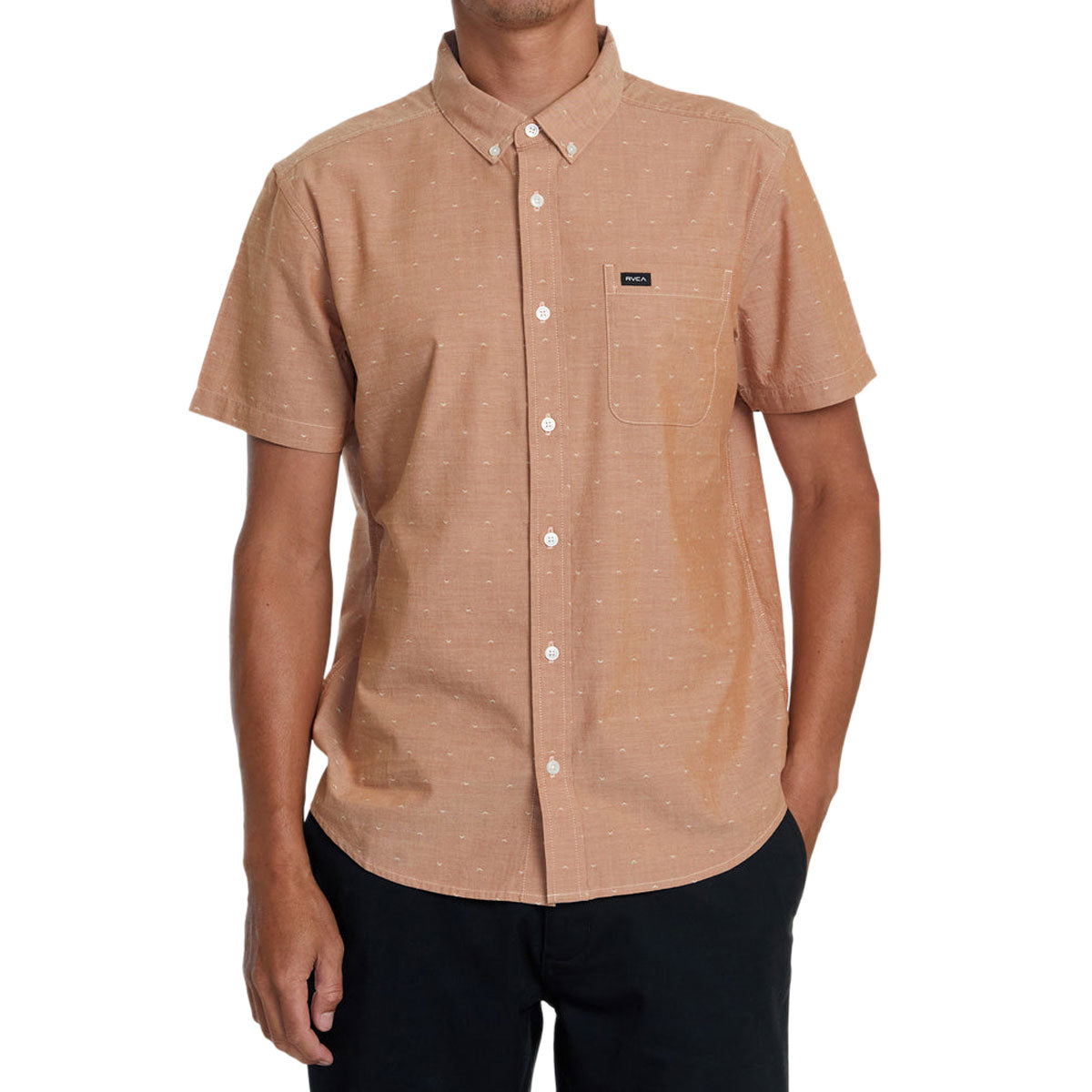 RVCA Thatll Do Dobby Shirt - Adobe image 1