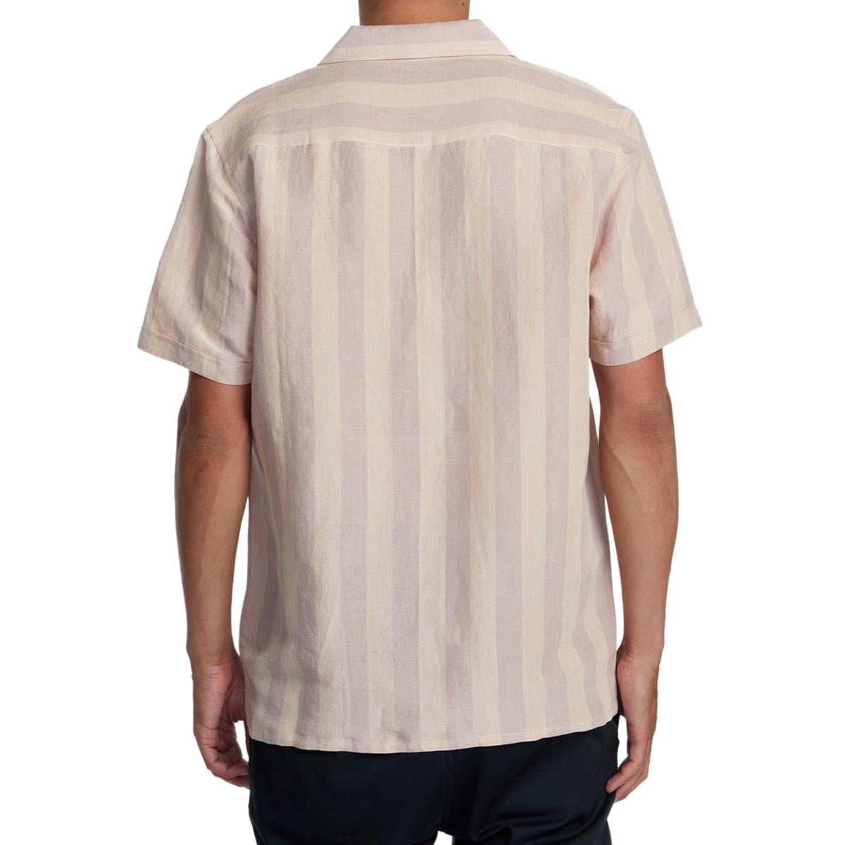 RVCA Love Stripe Shirt - Pale Mauve image 2
