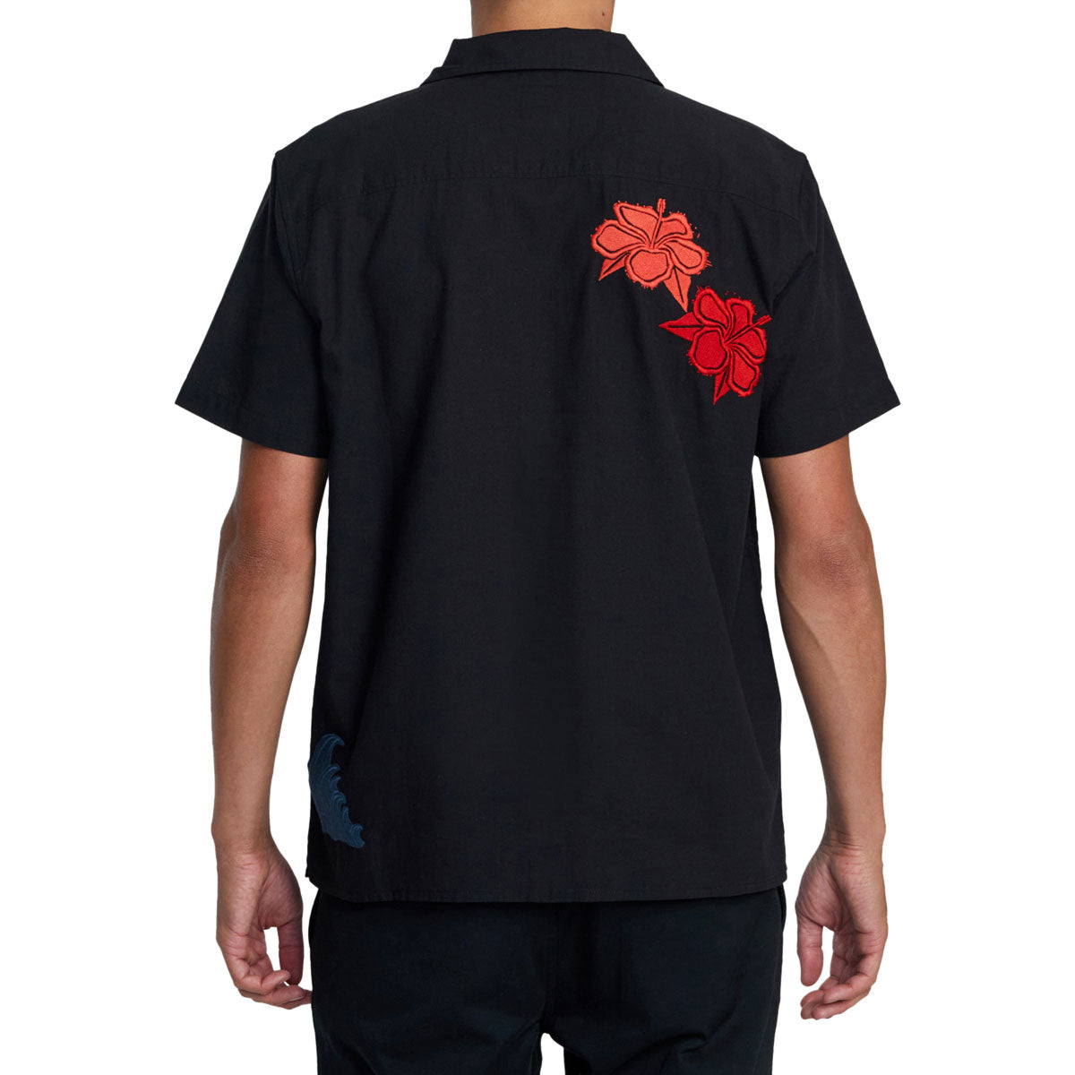 RVCA Oblow Floral Shirt - Black image 2