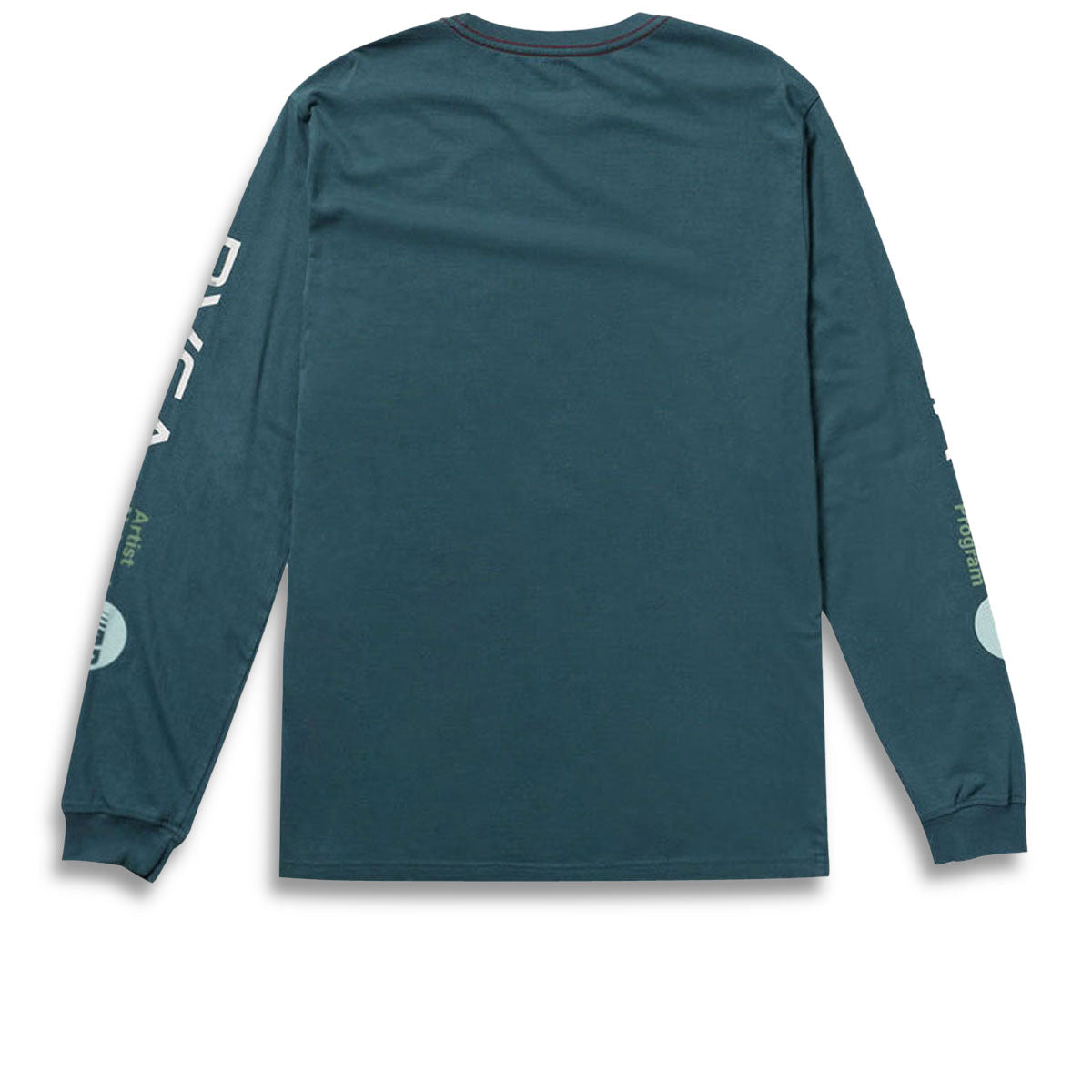 RVCA Anp Long Sleeve Long Sleeve T-Shirt - Duck Blue/White image 2