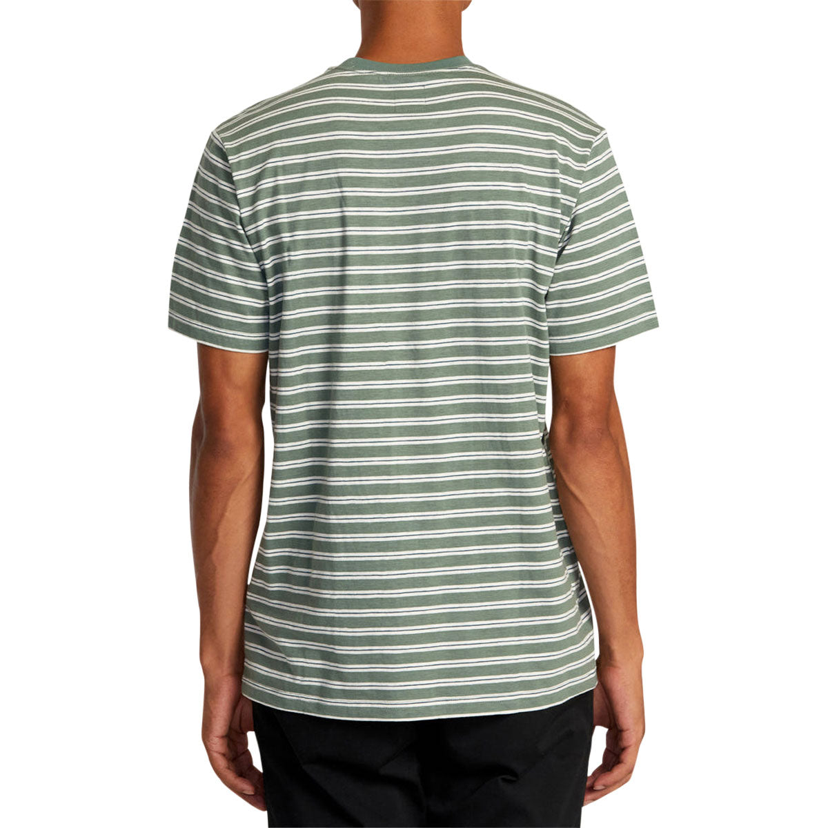 RVCA Magnolia Crew Shirt - Jade Stripe image 2