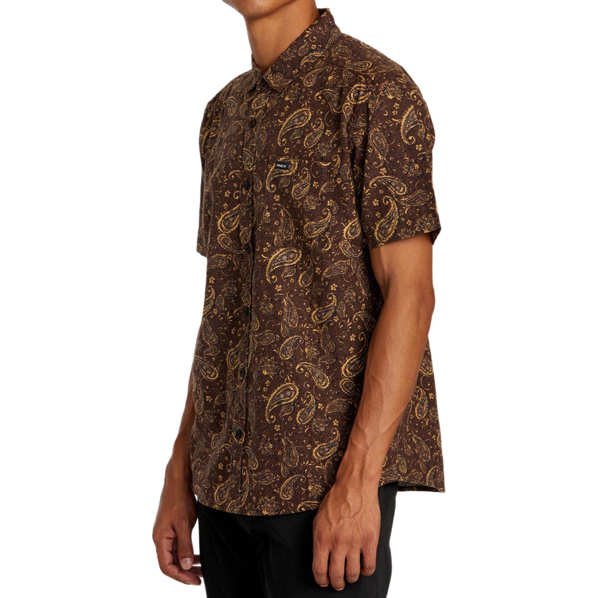 RVCA Rvgazi Shirt - Chocolate image 3