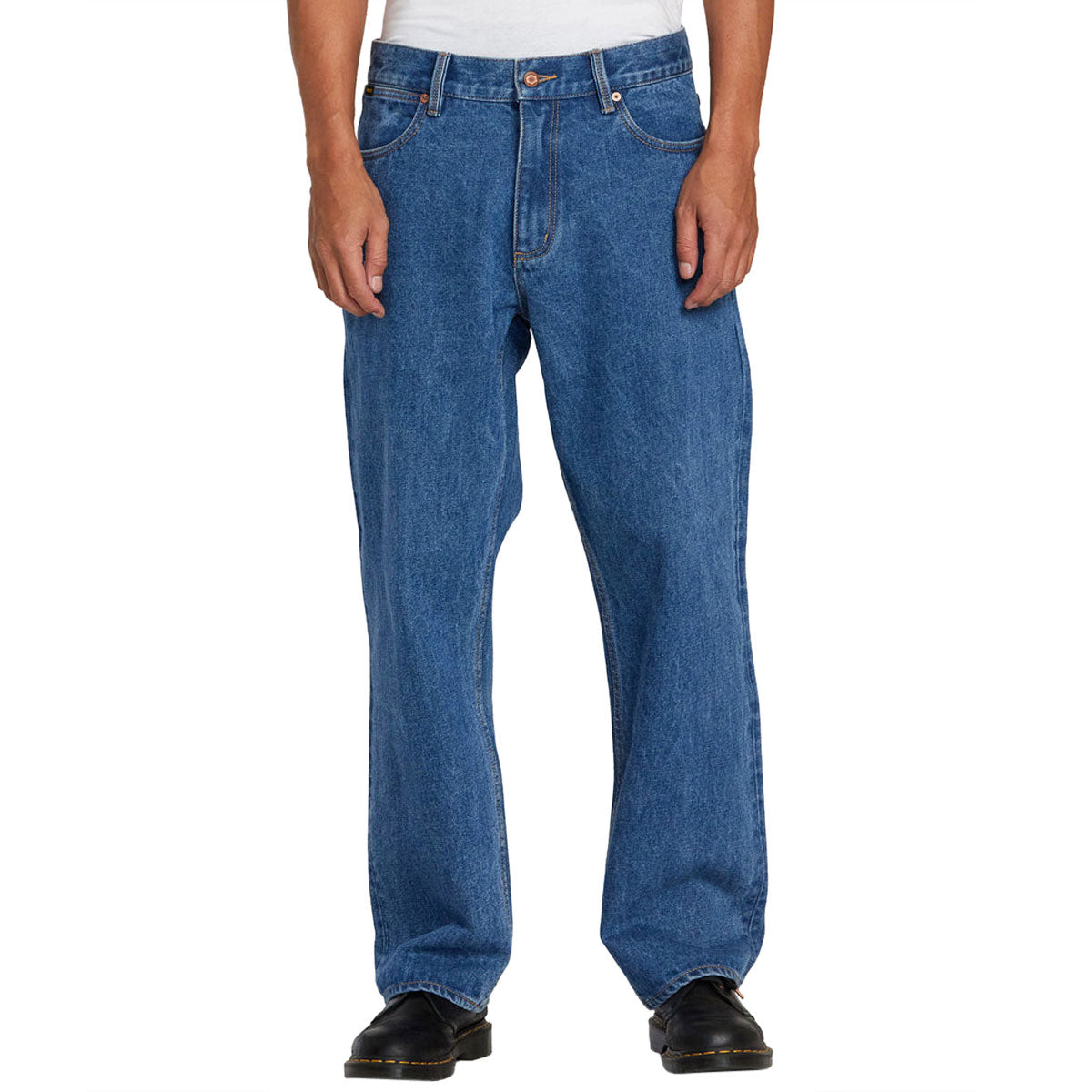 RVCA Americana Dayshift Denim Pants - Blue Collar image 1