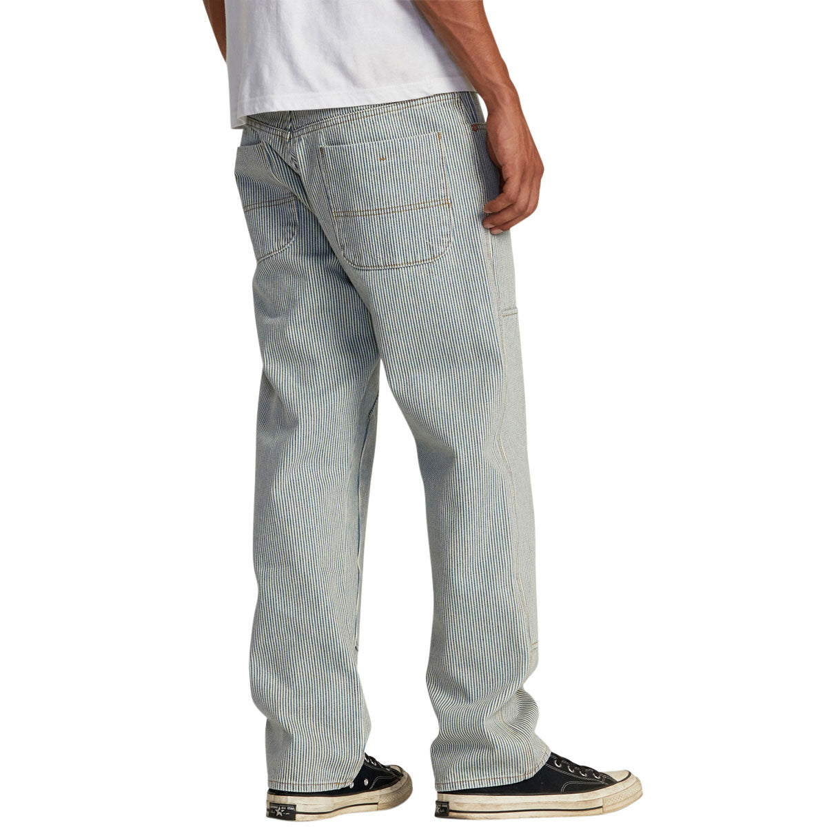 RVCA Chainmail Denim Pants - Blue Hickory image 5