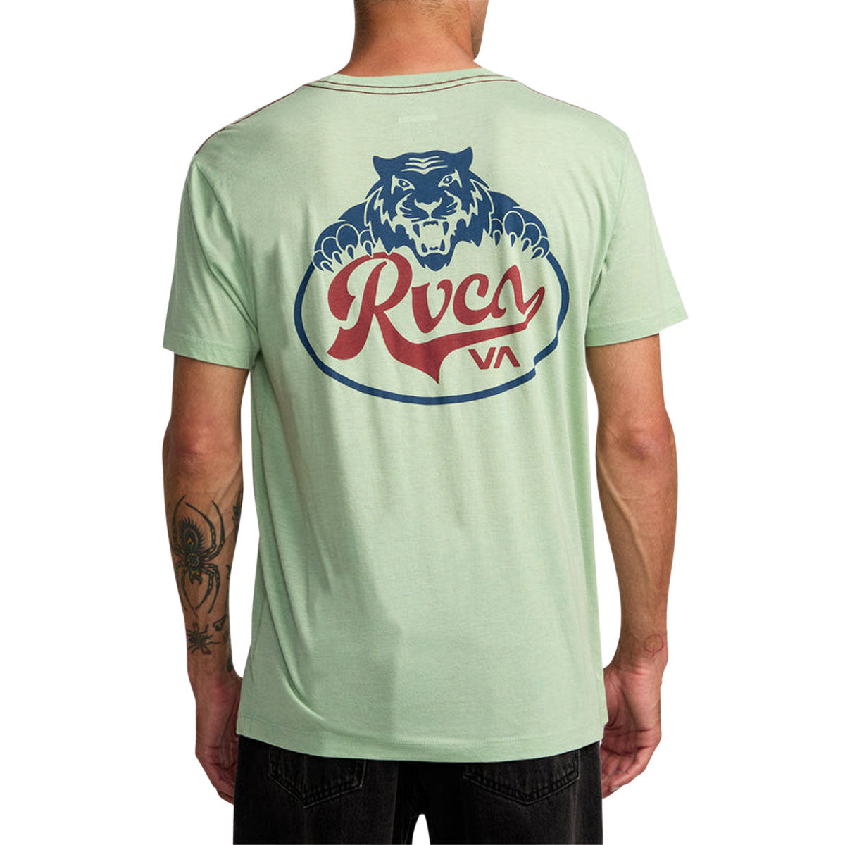 RVCA Prowl T-Shirt - Granite Green image 4