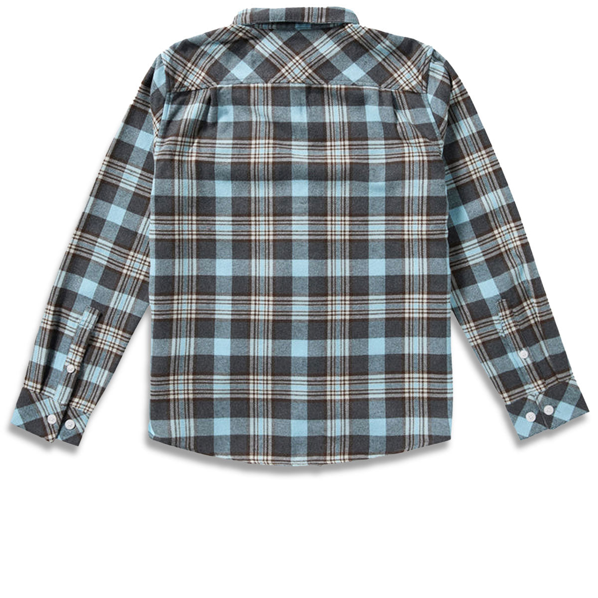 RVCA Thatll Work Flannel Long Sleeve Shirt - Charcoal image 2