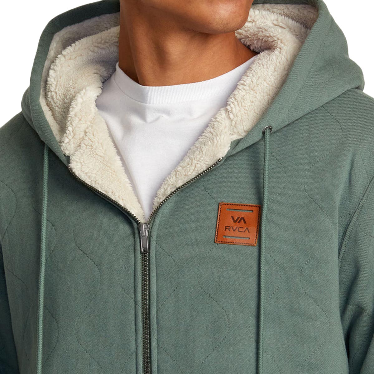 RVCA Arrow Fleece Sweatshirt - Jade image 4