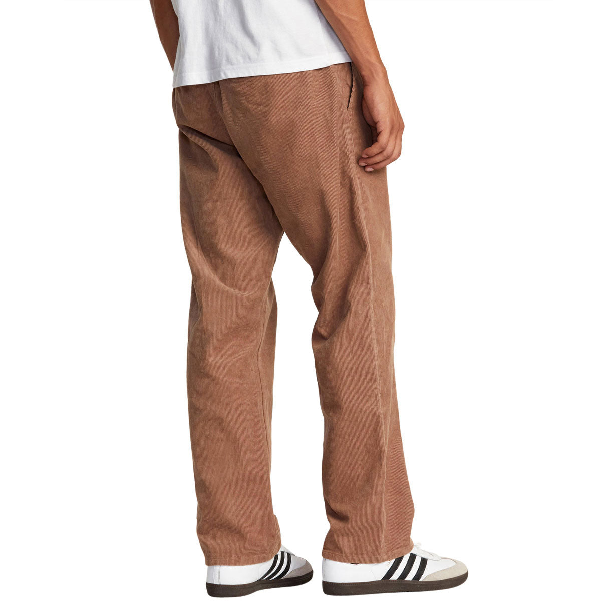 RVCA Americana Elastic Cord Pants - Sonora Brown image 2