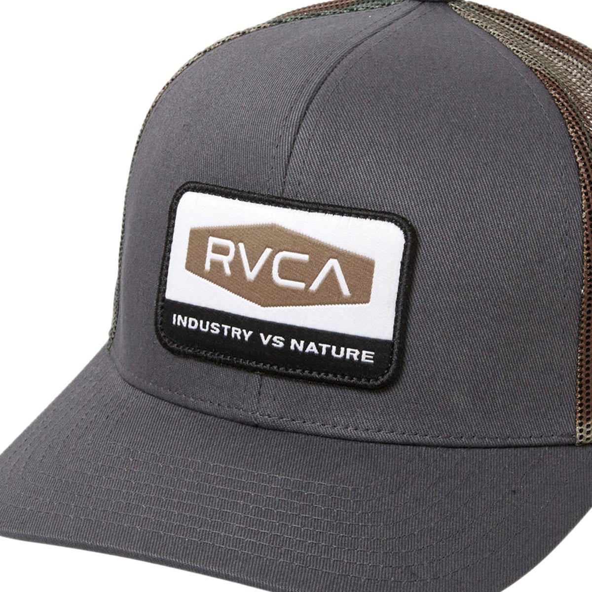 RVCA Mission Trucker Hat - Dark Grey image 4