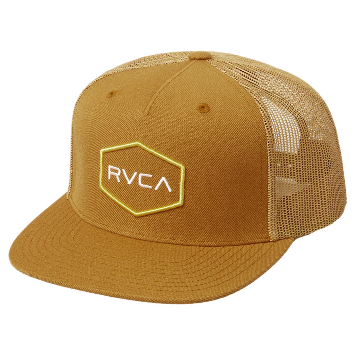 RVCA Commonwealth Trucker Hat - Camel image 1