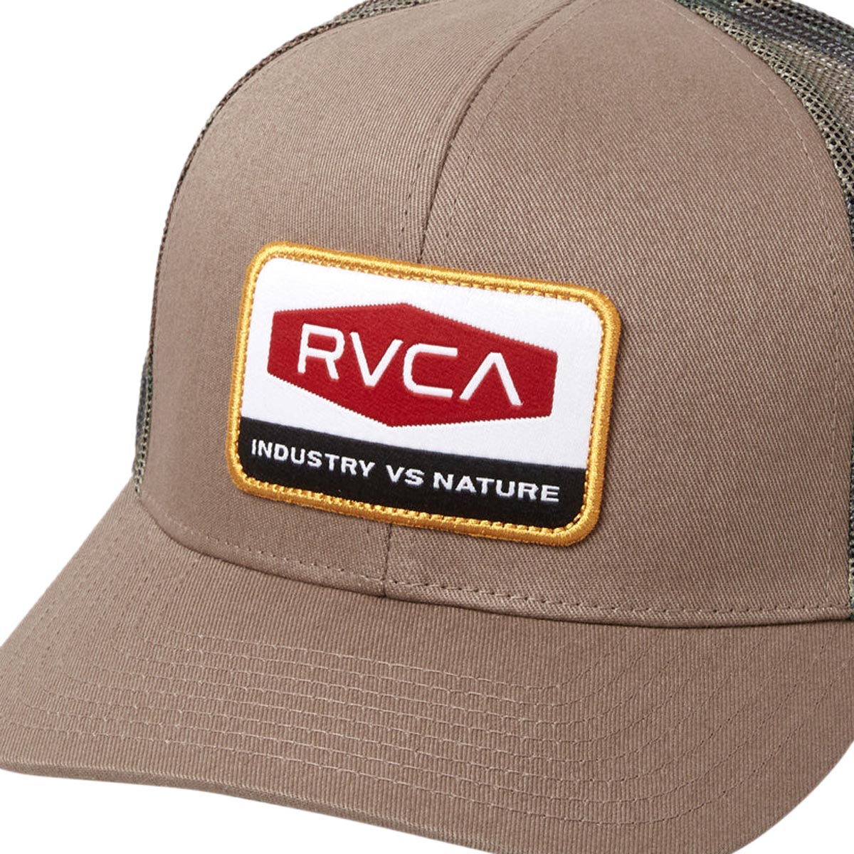 RVCA Mission Trucker Hat - Mocha image 4