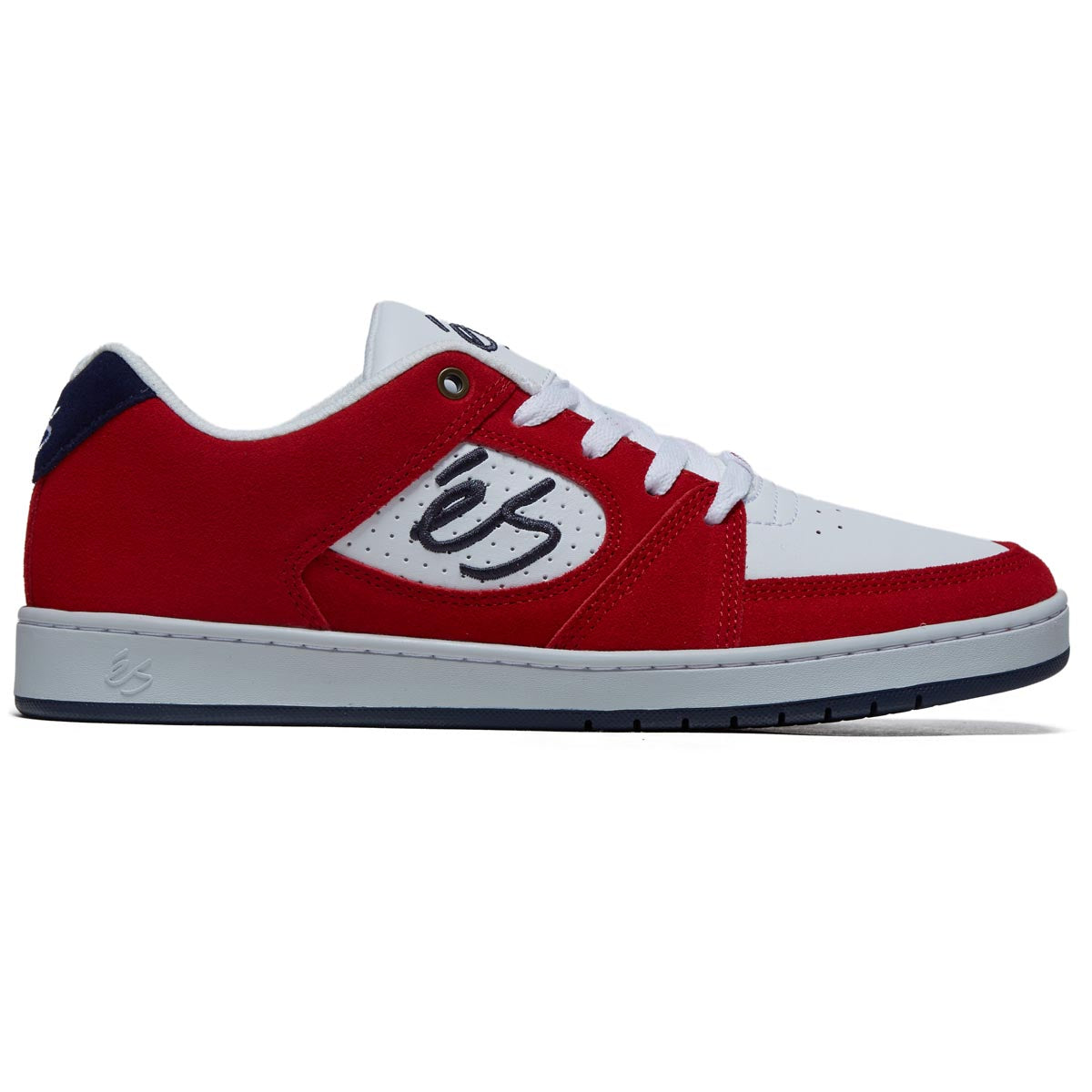 eS Accel Slim Shoes - Red/White/Navy image 1