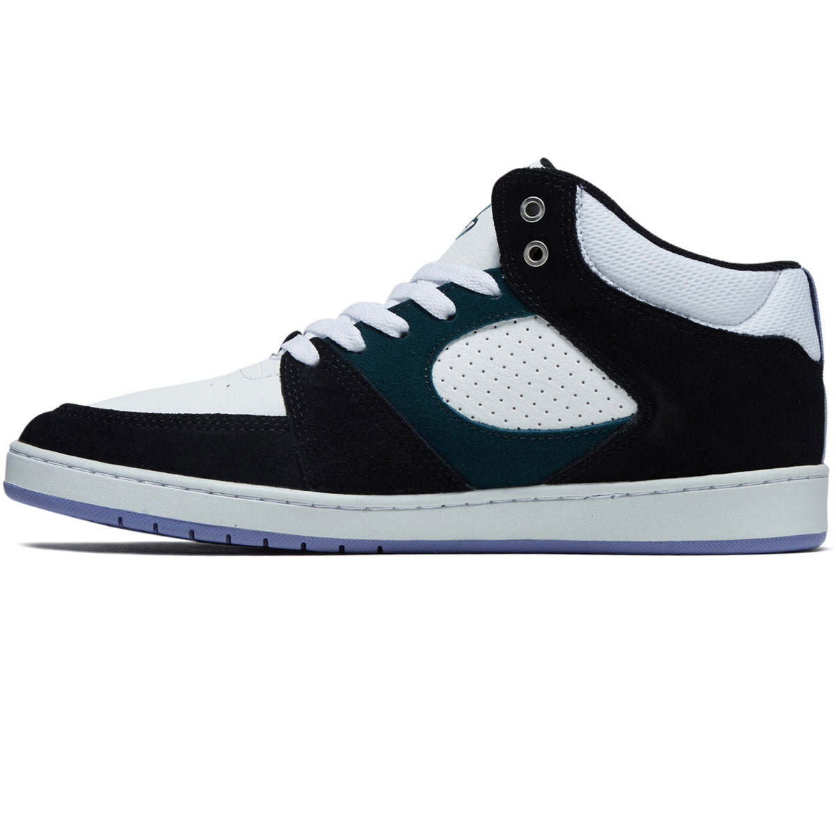 eS Accel Slim Mid Shoes - Black/White/Green image 2