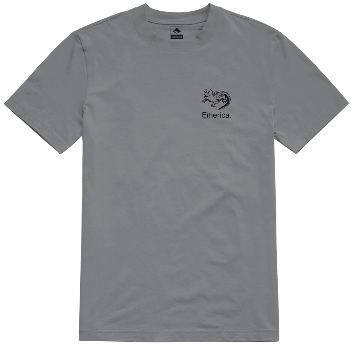 Emerica Spanky Tooth T-Shirt - Grey image 2