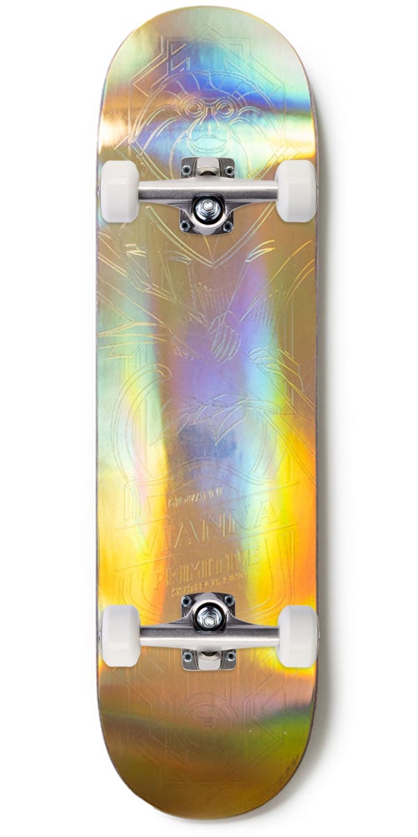 Primitive Vianna Holofoil Tamarin Skateboard Complete - Gold - 8.625