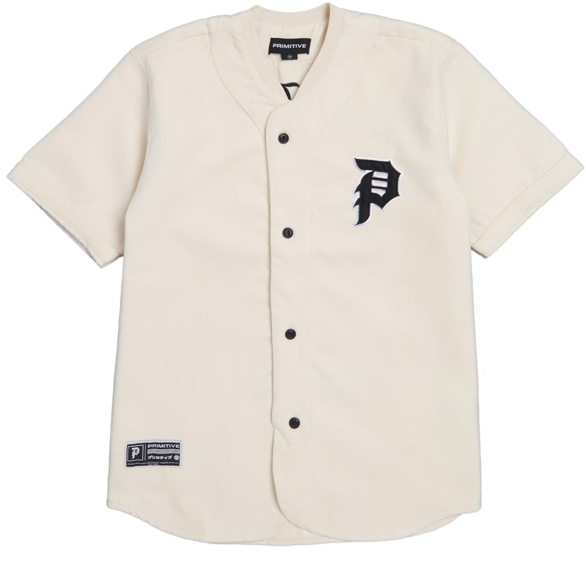 Primitive Hiro Baseball Jersey - Cream image 1