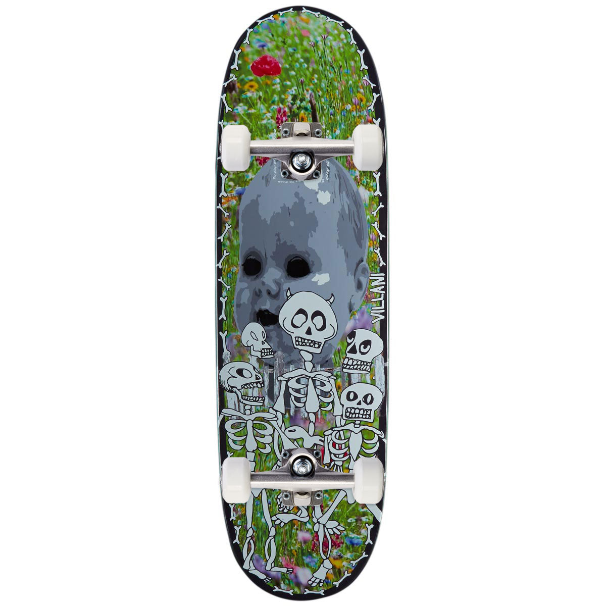 Primitive Villani Play Nice Egg Deck Skateboard Complete - 9.125