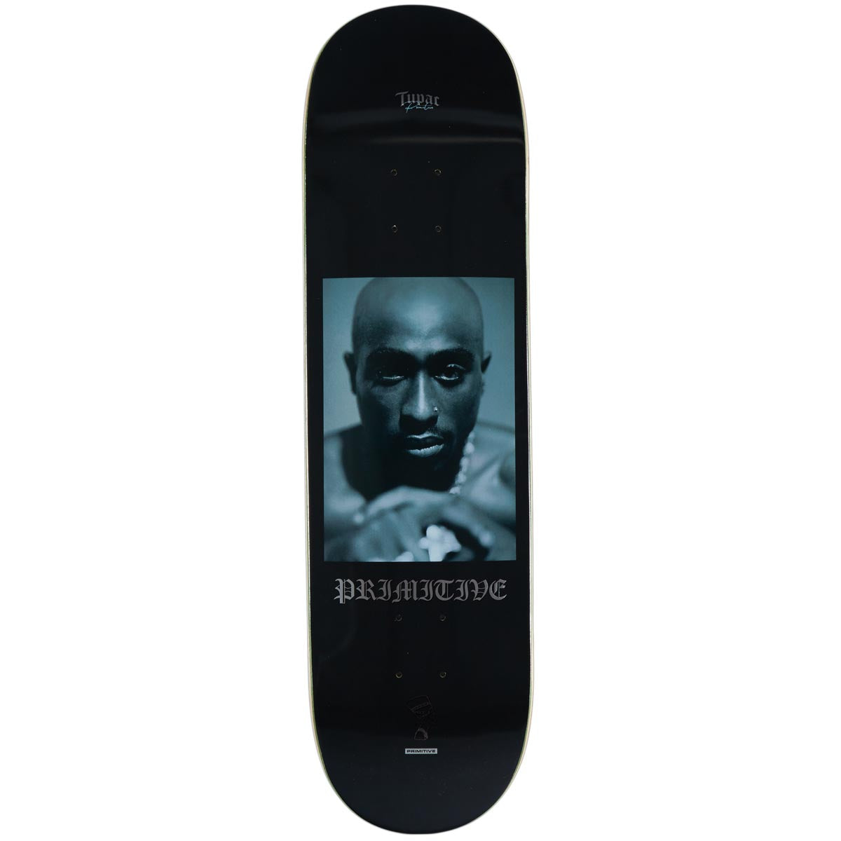 Primitive x Tupac Royalty Skateboard Deck - Black - 8.50